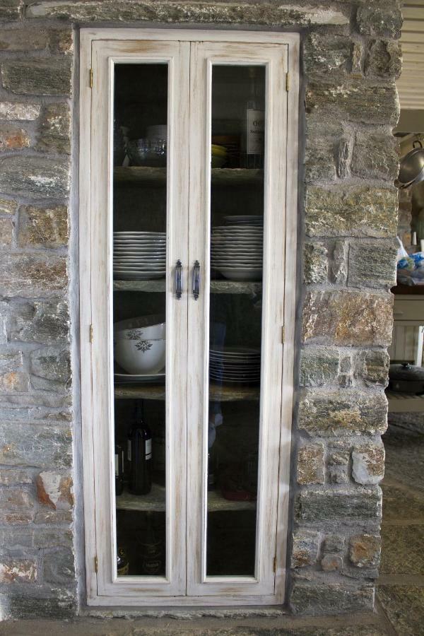 Bioclimatic Stone Built Villa Kastriani Luaran gambar